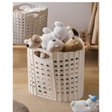 Foldable Dirty Clothes Laundry Basket Plastic Clothes Storage Basket Multifunctional Portable Dirty Clothes Basket