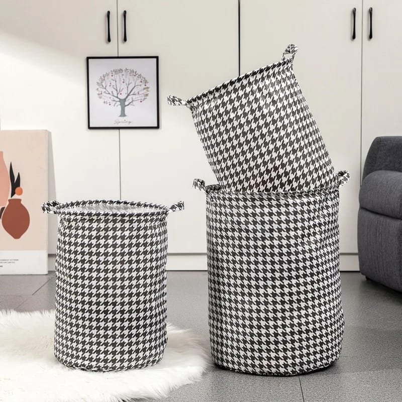 Foldable Dirty Laundry Basket Waterproof Clothes and Toy Storage Organizer