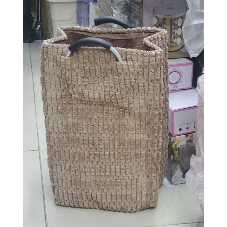 Foldable Laundry Baskets with Handles for Clothes, Toys & Linen Storage