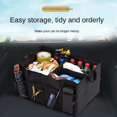 Foldable Multifunctional Large Capacity Car Trunk Organizer 53.00 cm x 39.00 cm x 26.50 cm