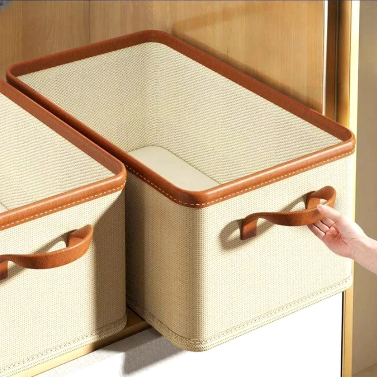 Foldable Multipurpose Clothes Organizer 40cm x 25cm x 20cm Closet Organizer Closet Organizers