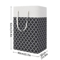 Foldable Multipurpose Laundry Basket – 62x40x30cm Bedroom Storage Laundry Baskets