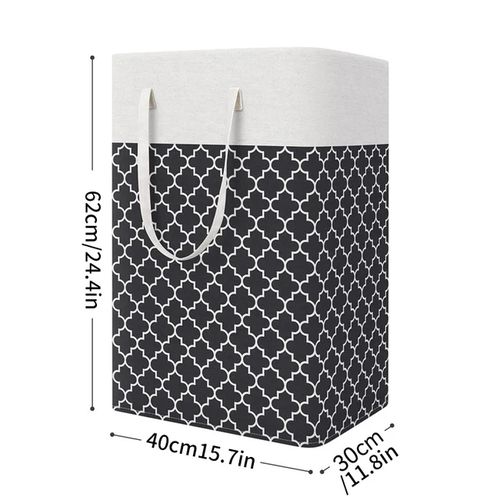 Foldable Multipurpose Laundry Basket – 62x40x30cm
