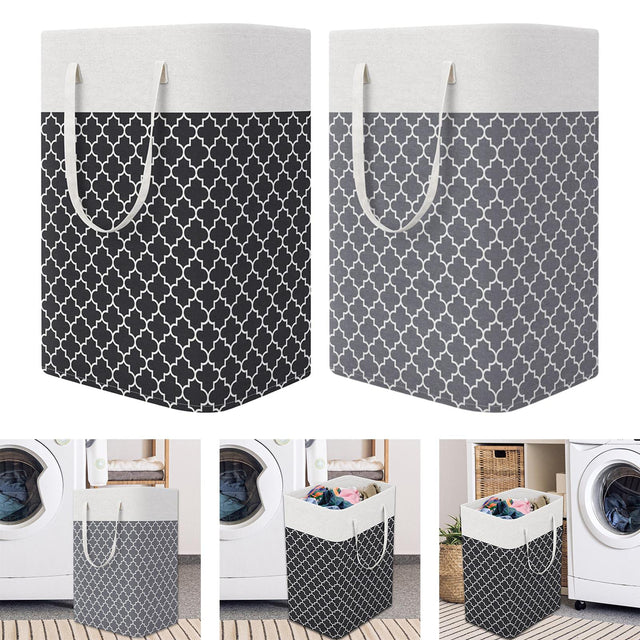 Foldable Multipurpose Laundry Basket – 62x40x30cm