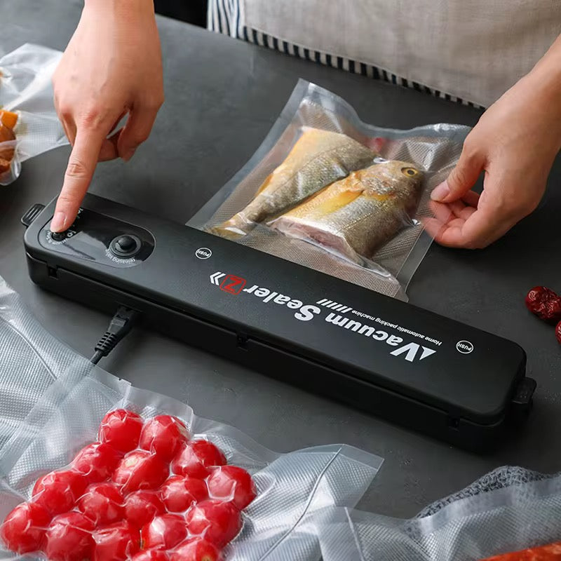 Food Vacuum Sealer Machine – Powerful Suction | Waterproof | 95–250V Wide Voltage
