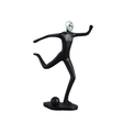 Football Sculpture Ceramic Decor Piece Sporty Home Accent for Living Room or Office