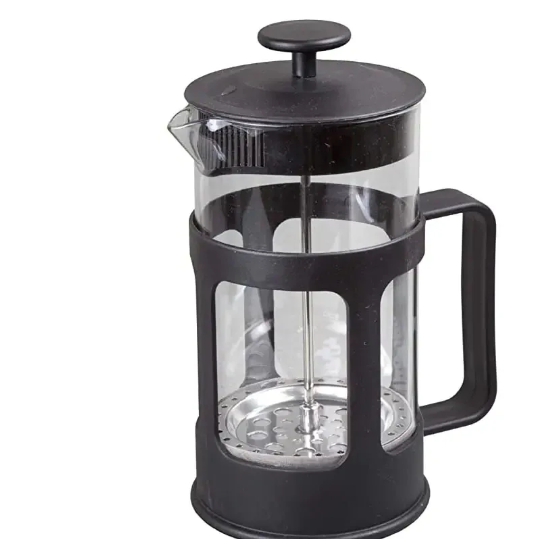800ml Tea & Coffee Plunger – Heat-Resistant Borosilicate Glass Brewer