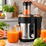 800W Juice Extractor with 2 Speeds and Pulse Function