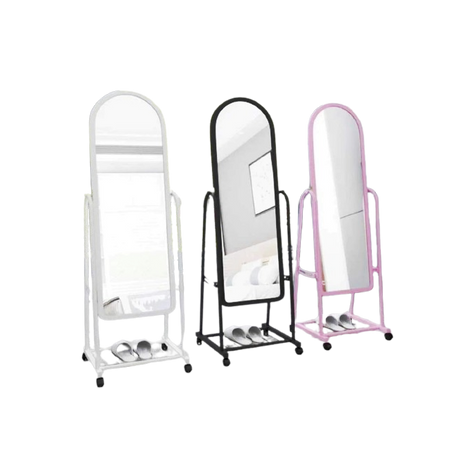 Full Length Dressing Mirror with Wheels