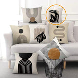 100% Cotton Pillow Cover – 45x45cm Decorative Cushion Case