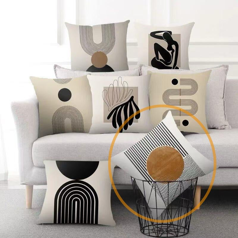 100% Cotton Pillow Cover – 45x45cm Decorative Cushion Case