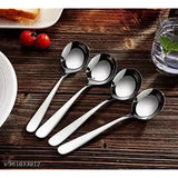 GC Soup Spoon 19.5cm Stainless Steel Durable and Elegant Tableware Spoons