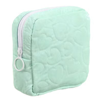 Candy Color Glossy PU Cosmetic Bag Bags & Accessories Makeup Bags