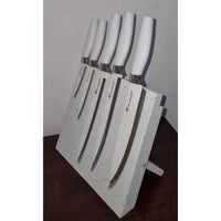 German Standard 6pcs Knife Set with Magnetic Block Holder Available in 5 Colours Knive set Kitchen Knives