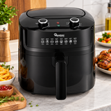 Ramtons 6L Manual Air Fryer 1800W – Black
