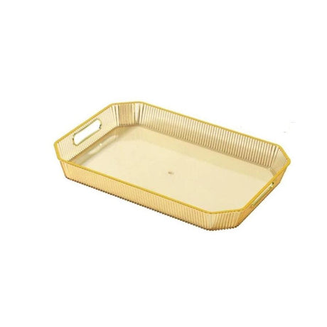 Gold Vanity Tray Ideal For Vanity Tables, Dressers, Or As A Decorative Centerpiece