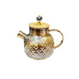 Golden Glass Kettle with Bamboo Lid