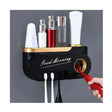 Good Morning Toothpaste Dispenser | 4 Toothbrush Holder with Storage | Upper Storage Compartment