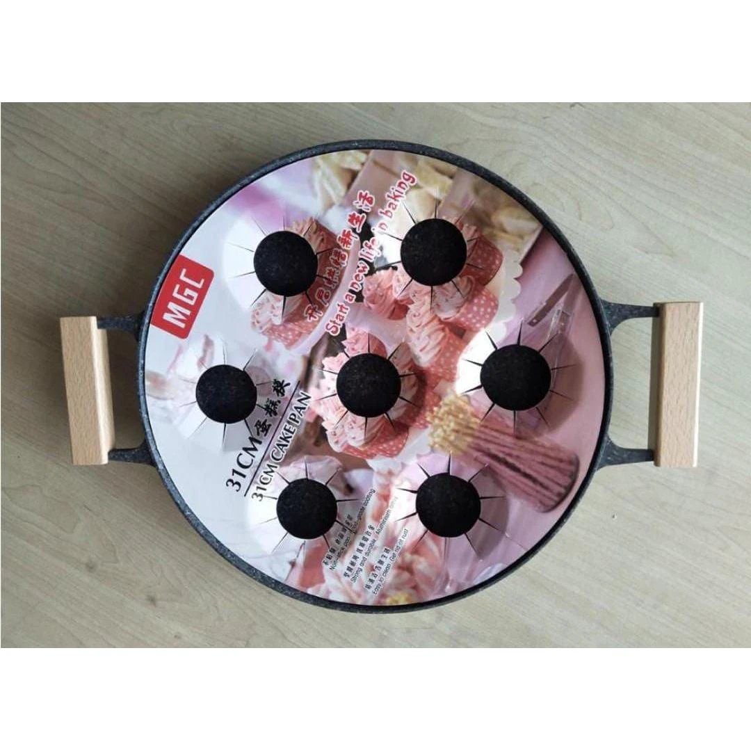 Granite Coated Cake Baking Mold Premium Non-Stick Round Pan Size: 31cm Diameter Cake Pans & Molds