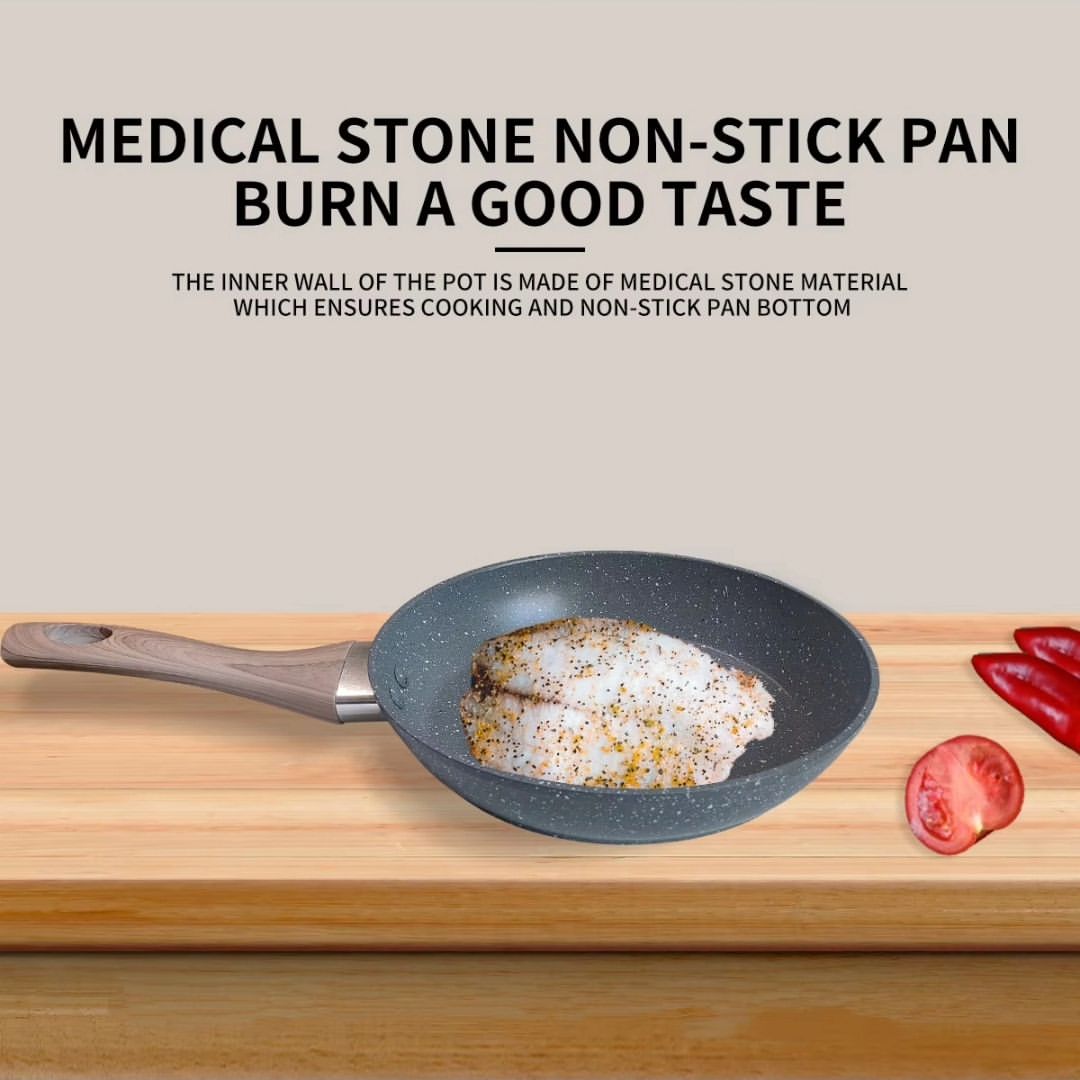 Granite Fry Pans | Jio Heavy Duty | 28cm NonStick Pan for Everyday Cooking