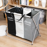 Grid Foldable Color Laundry Basket Spacious and Durable for Home Organization