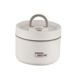 4 in 1 Insulated Lunch Set (2 Lunch Boxes + 1 Lunch Bag) | Stainless Steel Lunch Box Microwave Oven Circular Portable Minimalist Lunch Bo- Furaha Finds Kenya
