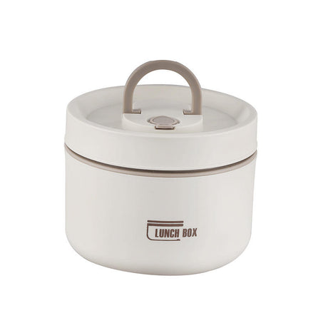 4 in 1 Insulated Lunch Set (2 Lunch Boxes + 1 Lunch Bag) | Stainless Steel Lunch Box Microwave Oven Circular Portable Minimalist Lunch Bo- Furaha Finds Kenya