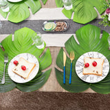 6 piece set Green Leaf Placemats Made from Durable EVA Material