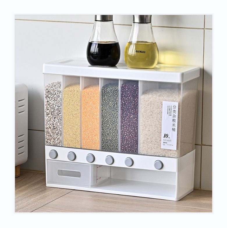 Furaha Finds Cereal Dispenser.