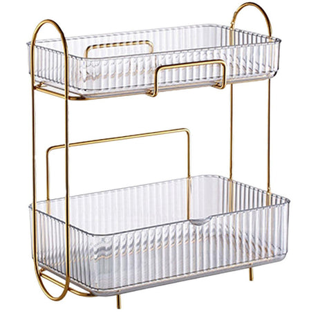 Furaha Finds Acrylic Double-Layer Cosmetic Organizer