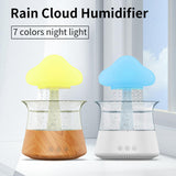Bluetooth Speaker Rain Cloud Humidifier 7 Color LED Essential Oil Diffuser- Furaha Finds Kenya