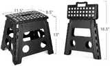 Furaha Finds Heavy-Duty Stepping Stool with Handle – Sturdy, non-slip step stool