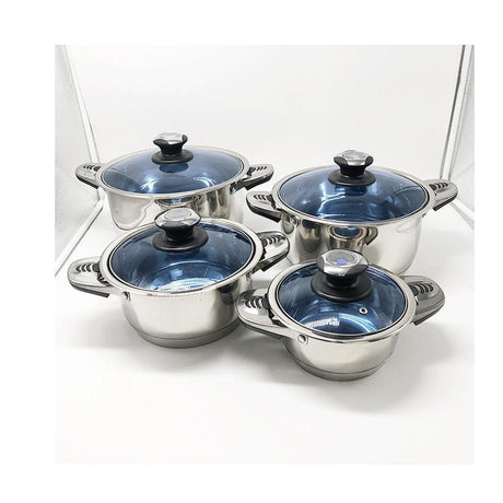 30 Piece Marwa Stainless Steel Cookware Set | Durable and Versatile Cookware for All Your Culinary Needs- Furaha Finds Kenya