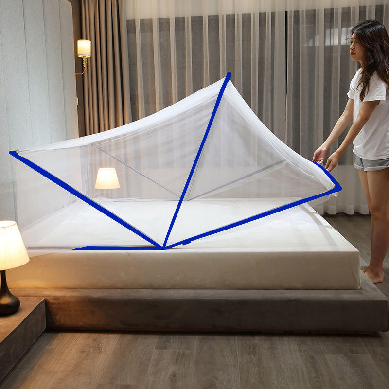 Foldable Portable Mosquito Net | Size 5x6 ft  and 6x6 ft| Easy Setup & Storage