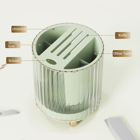 Luxury MultiFunctional Rotary Knife Rest Elegant Drainage storage Rack- Furaha Finds Kenya