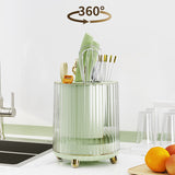 Luxury MultiFunctional Rotary Knife Rest Elegant Drainage storage Rack- Furaha Finds Kenya