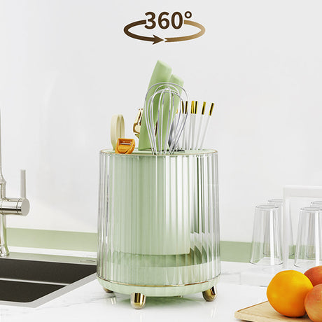 Luxury MultiFunctional Rotary Knife Rest Elegant Drainage storage Rack- Furaha Finds Kenya
