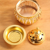 Gold Incense Burner- Furaha Finds Kenya