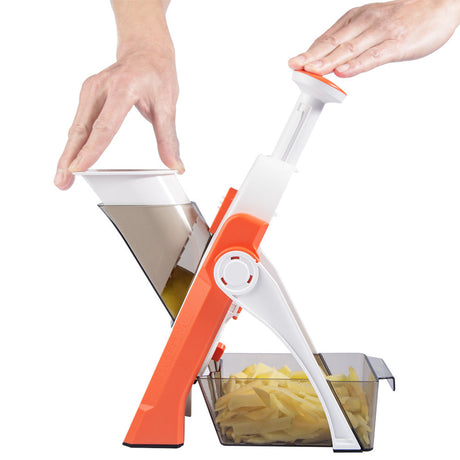 Multifunctional Manual Slicer Rotary Grater | Stainless Steel Rotary Blades Vegetable Cutter | Safe Mandoline Slice Chopper- Furaha Finds Kenya