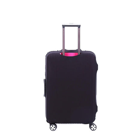 Furaha Finds Elastic Luggage Cover in black. Dustproof and anti-scratch suitcase protector for 18–32 inch suitcases. Ideal for outdoor travel