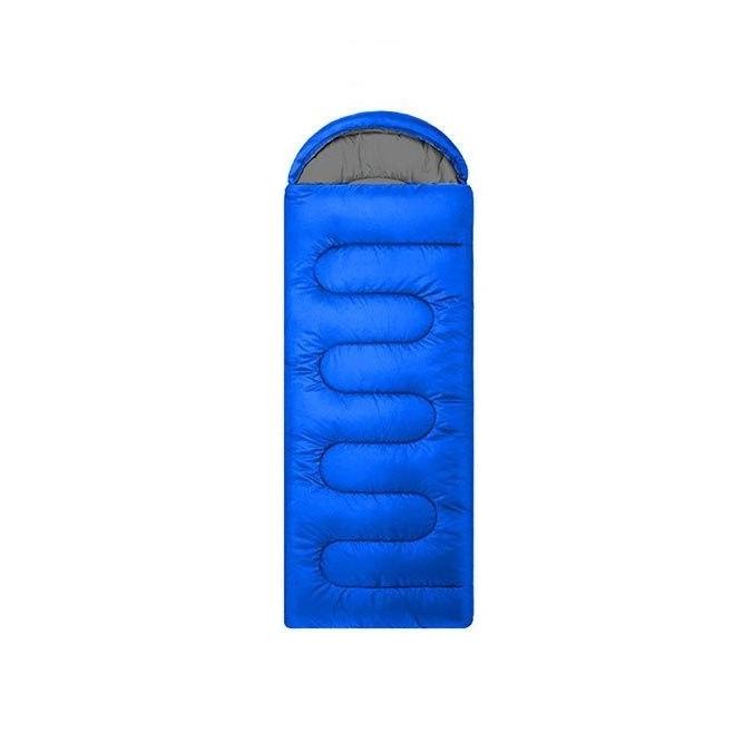 High Quality Portable Foldable Cotton Camping Sleeping Mat Bag | 20~10 Degree Envelope Style | Waterproof, Thick Outdoor Camping Mats Sports, Camping, Hiking | Available in Green, Red, Blue | 210cm x 75cm