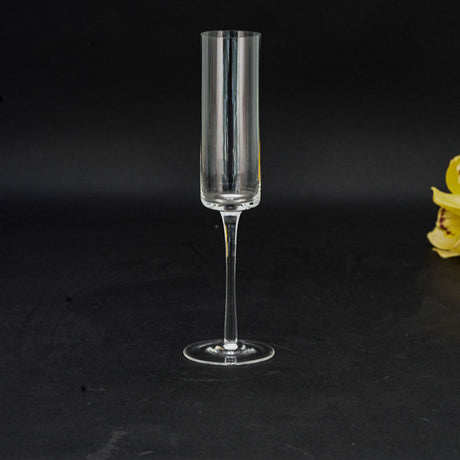 Polycarbonate Champagne Flute Glasses | Set of 6 Clear Acrylic Toasting Glasses | 150ml Capacity- Furaha Finds Kenya