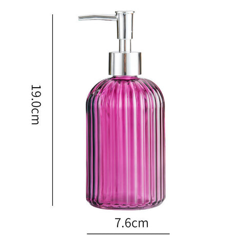 High Quality Glass Soap Dispenser 420ml MultiPurpose Pump Bottle for Soap, Shampoo, and Lotion