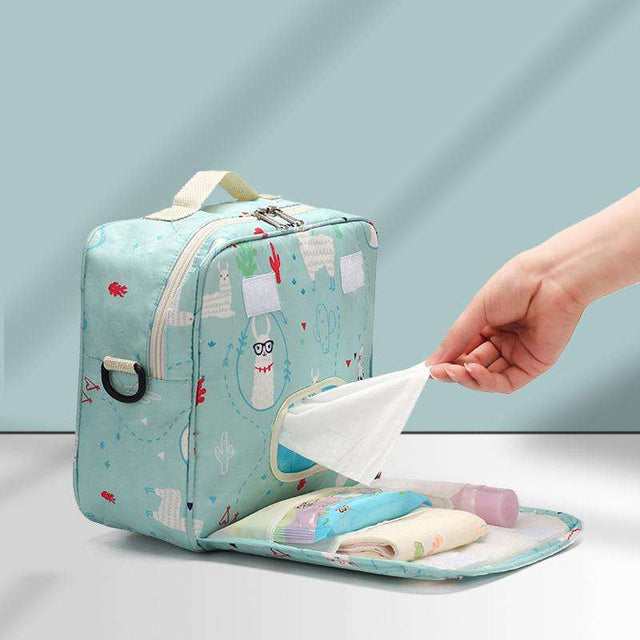 Multifunctional Fashion Diaper | Baby Shoulder Bag | Handbag 22 x 23 x 10 cm