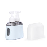 4in1 50ml Travel Bottle Set for Shampoo, Shower Gel, Hand Wash, Lotion Travel Kit with 32 Labels & Funnel- Furaha Finds Kenya