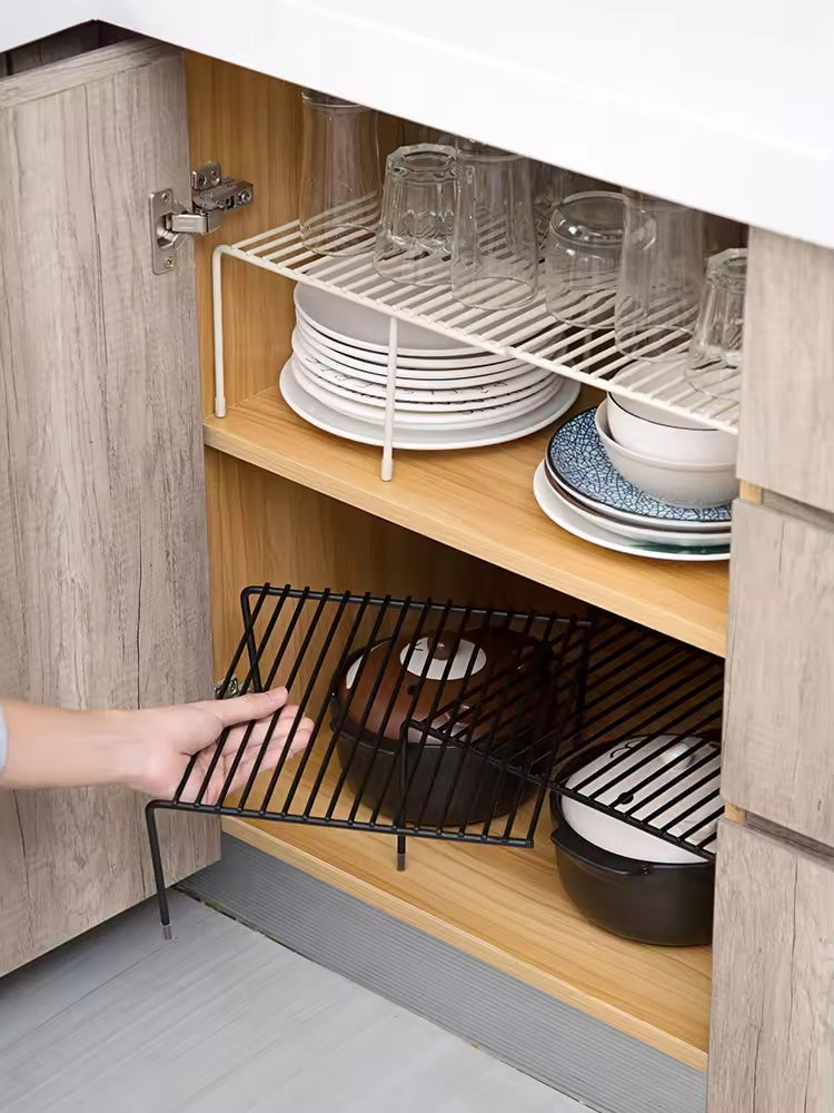 Furaha Finds Expandable Metallic shelf Raiser