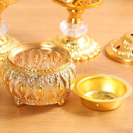 Gold Incense Burner- Furaha Finds Kenya