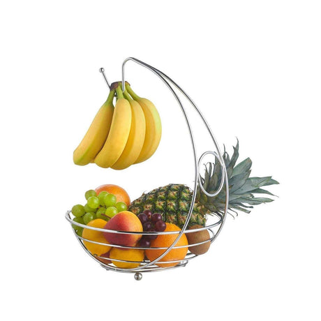 Banana Rack Stainless Steel 28cm Hanging Fruit Holder- Furaha Finds Kenya