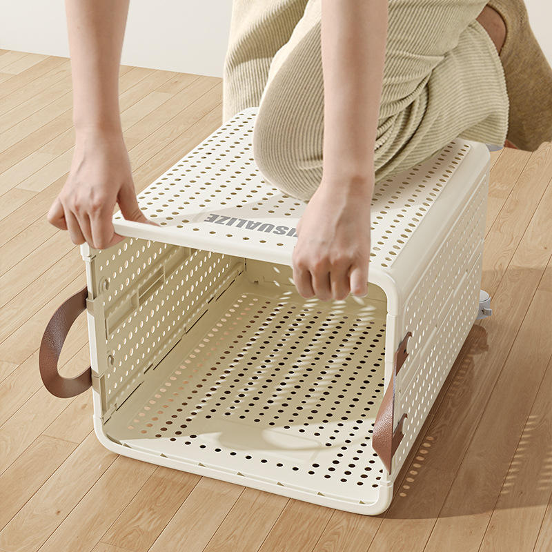 Furaha Finds Foldable Multipurpose Hamper Basket with Wheels 