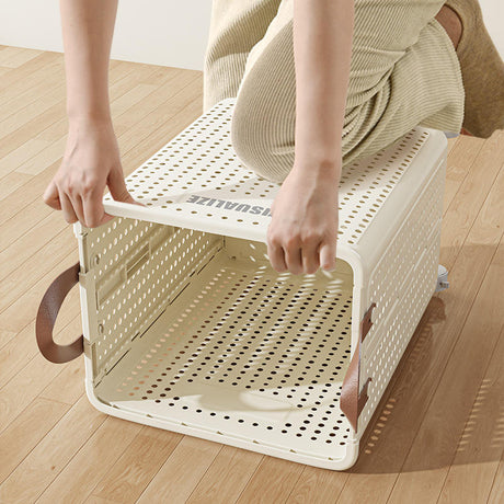 Furaha Finds Foldable Multipurpose Hamper Basket with Wheels 